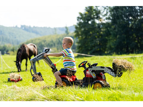 Farm Lander Tractor With Excavator and Trailer