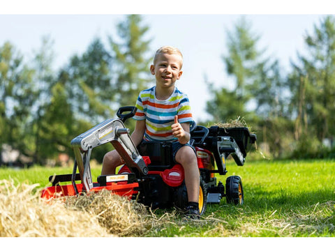 Farm Lander Tractor With Excavator and Trailer