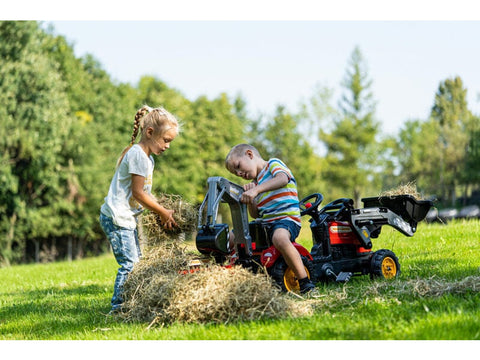 Farm Lander Tractor With Excavator and Trailer