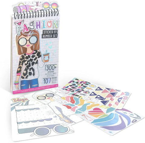 Crayola Creations Fashion Stickers By Number Set