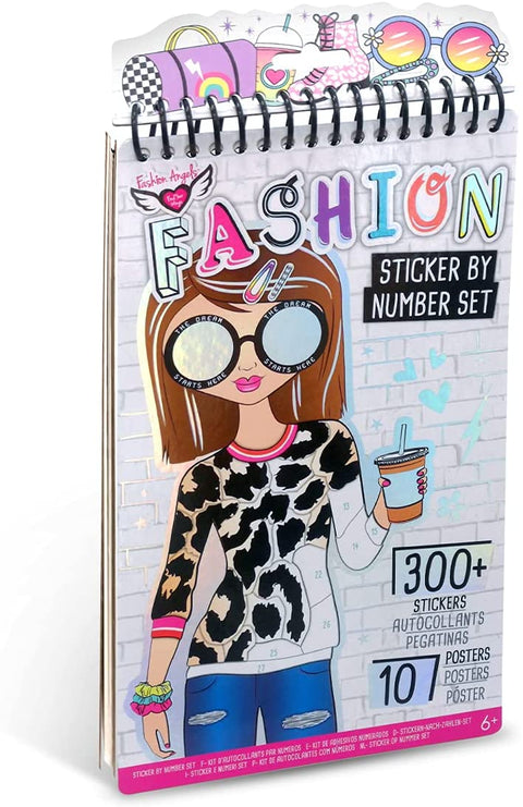 Crayola Creations Fashion Stickers By Number Set