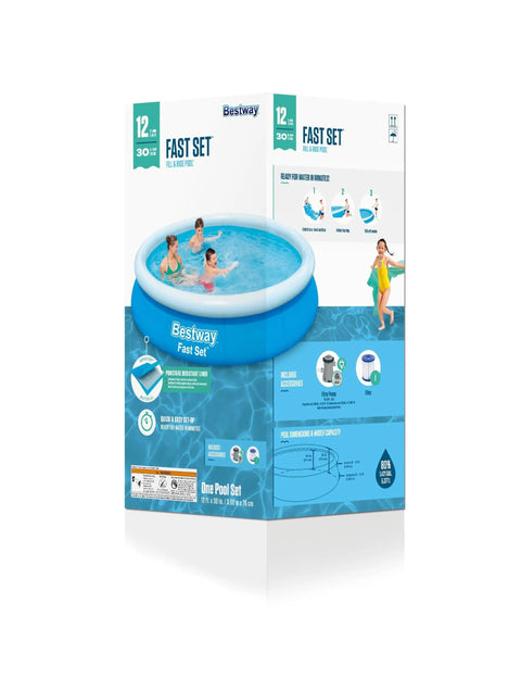 Bestway - Fast Set Above Ground Round Pool 366x76cm