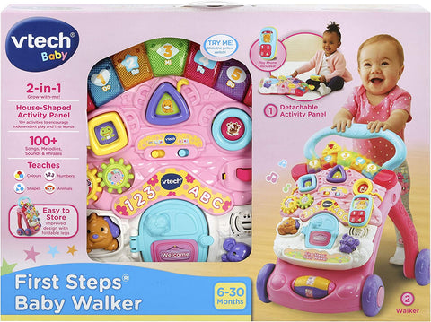 First Step Baby Walker Pink