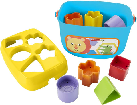 Fisher-Price Baby's First Blocks Set, Shape-Sorting Toy