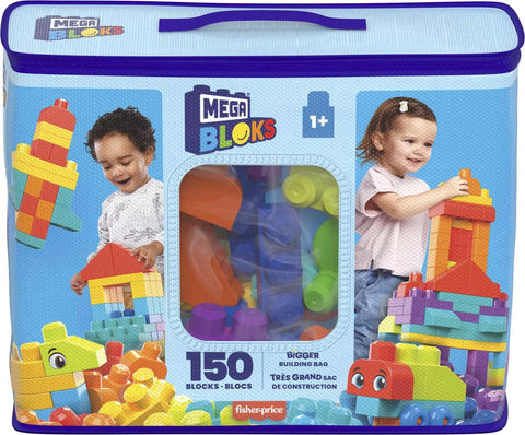 Fisher Price Bigger Building Bag 150 Pieces