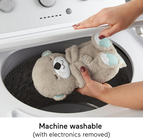 Fisher-Price Soothe'n Snuggle Otter Plush Sound Machine With Breathing Motion