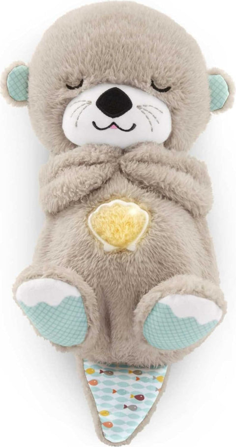 Fisher-Price Soothe'n Snuggle Otter Plush Sound Machine With Breathing Motion