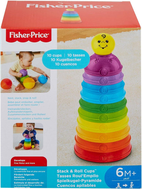 Fisher Price Stack & Roll Cups