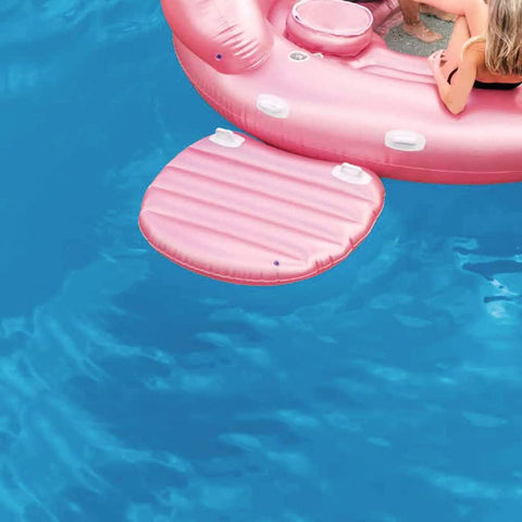 Flamingo Party Island Float 422x373x185cm