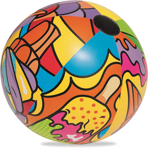 Flirty Fiesta™ Inflatable Beach Ball 91cm