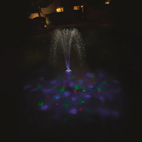 FloatBright™ Rechargeable LED Pool Floating Fountain