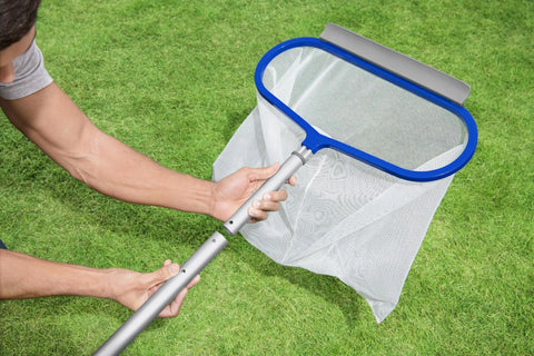 FlowClear™ AquaRake™ Deluxe Aluminum Pool Leaf Skimmer