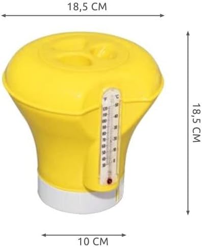 FlowClear™ Chemical & Thermometer Floater 18.5cm