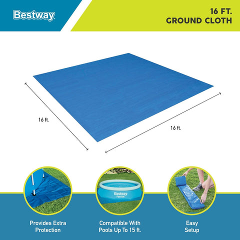 FlowClear™ Ground Cloth 488x488cm