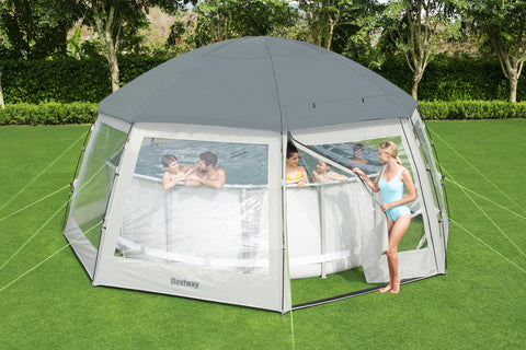 Flowclear™ Round Pool Dome 600x600x295cm