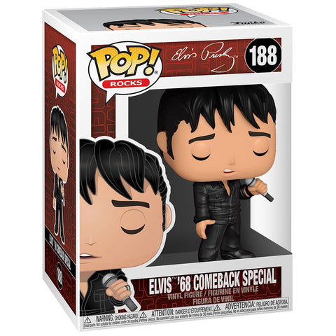 Funko Pop! Rocks Elvis 1968 Comeback Special