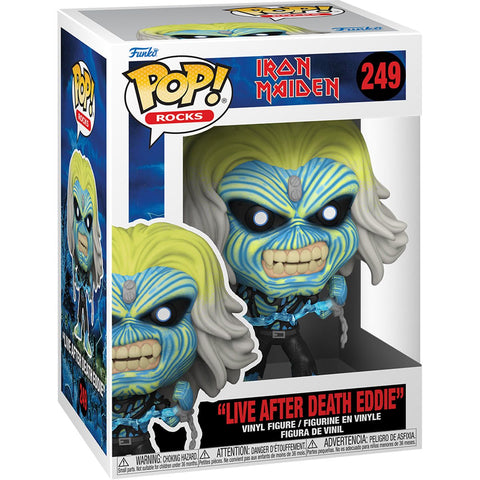 Funko Pop! Rocks Iron Maiden Skeleton Eddie Live After Death