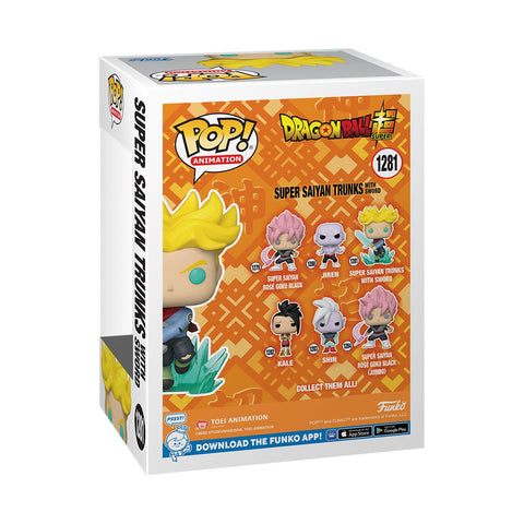 Funko Pop! Dragon Ball Super Super Saiyan Trunks with Sword