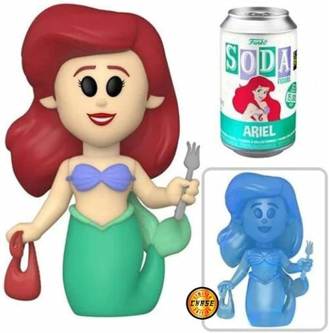 Funko Pop! Vinyl SODA Disney The Little Mermaid Ariel With Fork W/ Chase