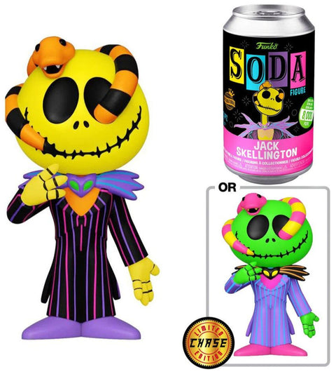 Funko Pop! Vinyl SODA The Nightmare Before Christmas Jack Skellington with Snake W/ Chase