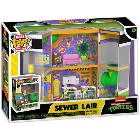 Funko Pop! Teenage Mutant Ninja Turtles Sewer Lair Funko Bitt