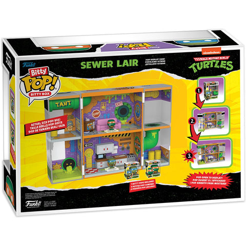 Funko Pop! Teenage Mutant Ninja Turtles Sewer Lair Funko Bitt