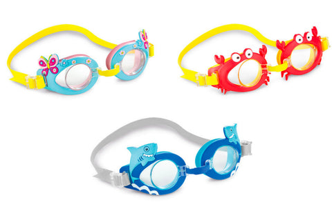 Fun Swimming Goggles 3-8 yrs