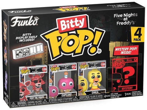 Funko Bitty Pop! Five Nights at Freddy's Foxy the Pirate Mini-Figure 4-Pack