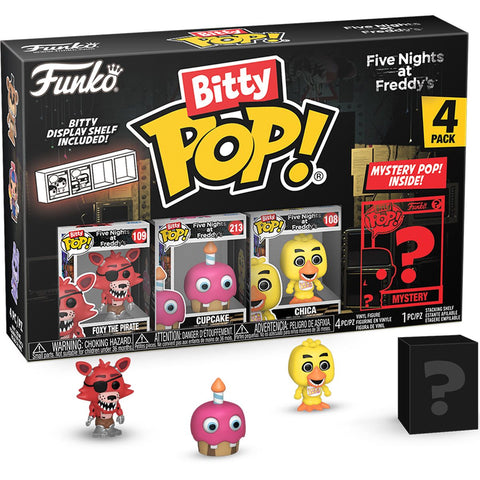 Funko Bitty Pop! Five Nights at Freddy's Foxy the Pirate Mini-Figure 4-Pack