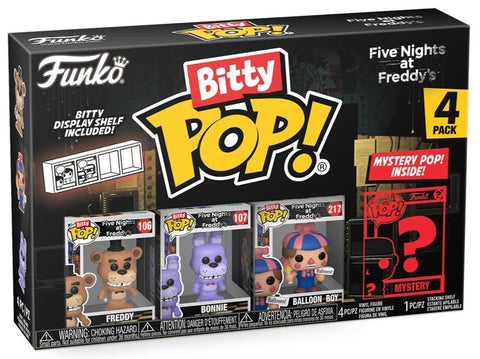 Funko Bitty Pop! Five Nights at Freddy's Freddy Mini-Figure 4-Pack