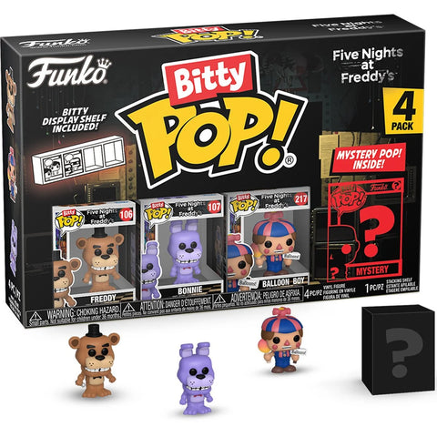 Funko Bitty Pop! Five Nights at Freddy's Freddy Mini-Figure 4-Pack