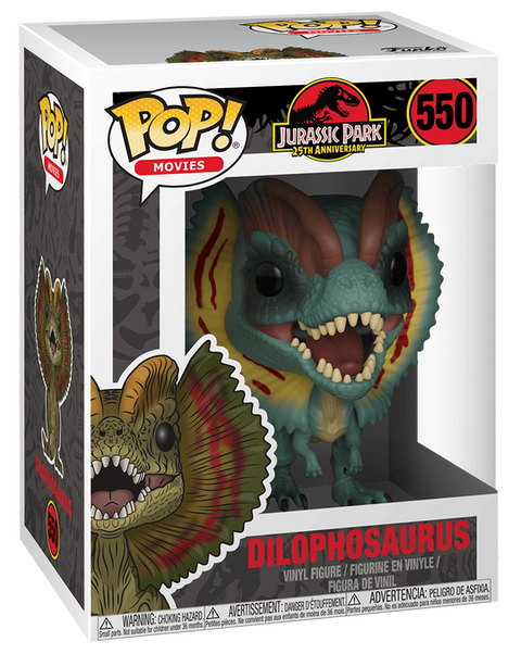 Funko Pop! Jurassic Park Dilophosaurus W/ Chase