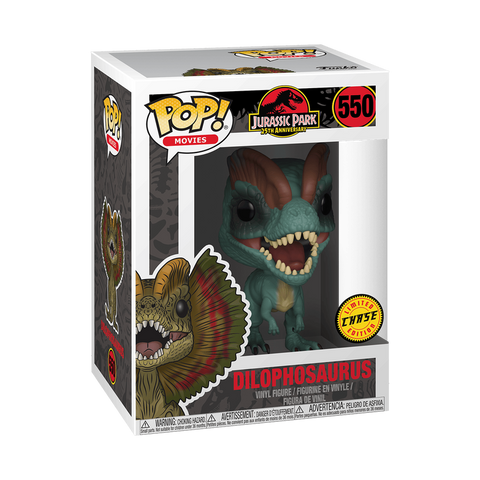 Funko Pop! Jurassic Park Dilophosaurus W/ Chase