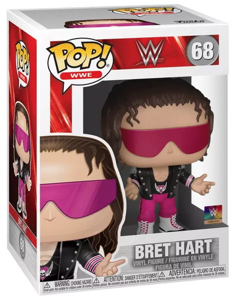 Funko Pop! WWE Bret Hart with Jacket