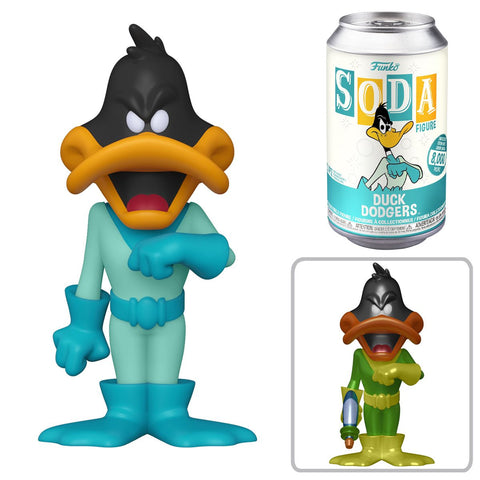 Funko Pop! Vinyl SODA, Warner Bros. Duck Dodgers W/ Chase