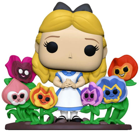 Funko Pop! Deluxe Disney Alice 70th with Flowers