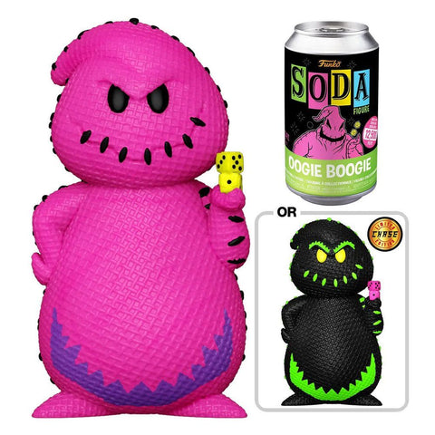 Funko Pop! Vinyl SODA The Nightmare Before Christmas Oogie Boogie (Black Light) W/ Chase