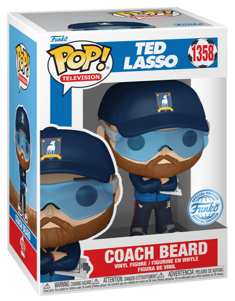 Funko Pop! Ted Lasso Coach Beard Exclusive