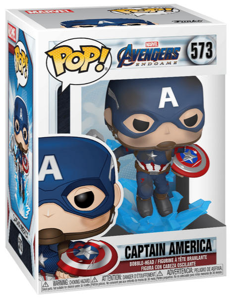 Funko Pop! Avengers: Endgame Captain America with Broken Shield