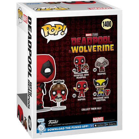 Funko Pop! Deadpool 3 & Wolverine Deadpool with Headpool