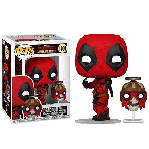 Funko Pop! Deadpool 3 & Wolverine Deadpool with Headpool