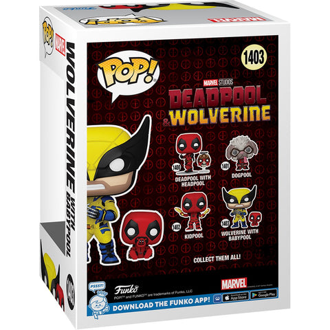 Funko Pop! Deadpool 3 & Wolverine with Babypool