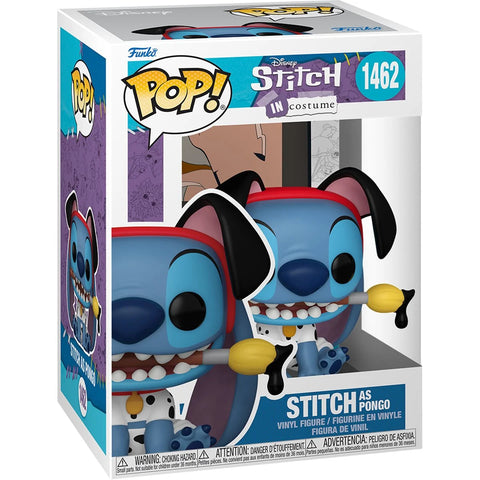 Funko Pop! Lilo & Stitch Costume Stitch as Pongo