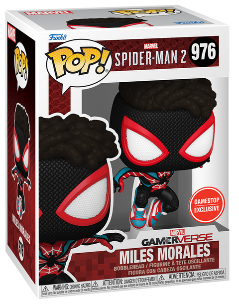 Funko Pop! Marvel Spider-Man 2 Miles Morales In Evolved Suit