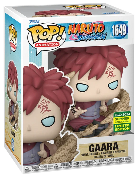 Funko Pop! Naruto Gaara Using Sand Jutsu Limited Edition