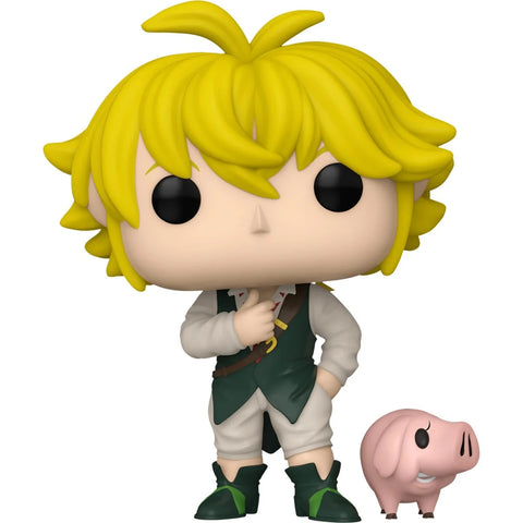 Funko Pop! Seven Deadly Sins Meliodas With Hawk