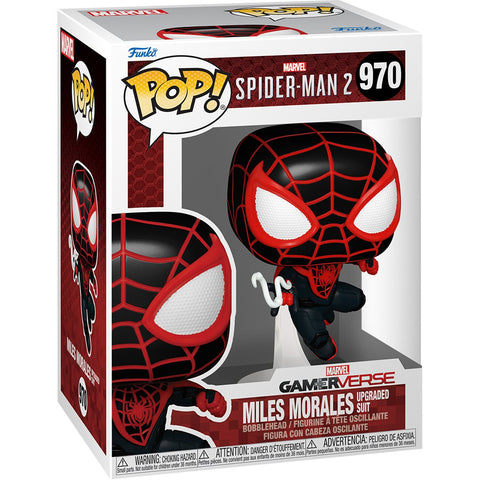 Funko Pop! Spider-Man 2 Game Miles Morales Upgraded Suit FU76108