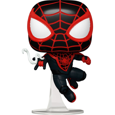 Funko Pop! Spider-Man 2 Game Miles Morales Upgraded Suit FU76108