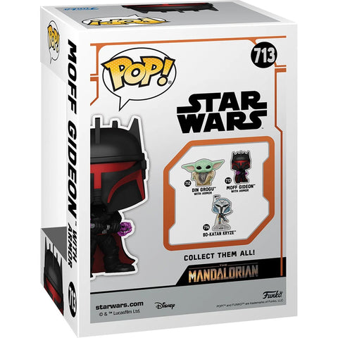 Funko Pop! Star Wars: The Mandalorian Moff Gideon with Armor