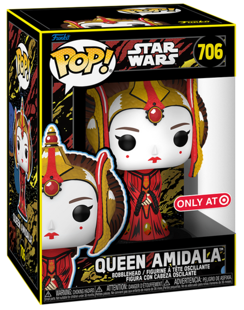 Funko Pop! Star Wars: The Phantom Menace Queen Amidala (Retro)